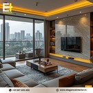 Elegance Redefined: Modern Living Room Interior Designs By Residential Interior Designers In Noida